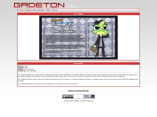 projects_peculiar_buckets_mr_toaddis screenshot