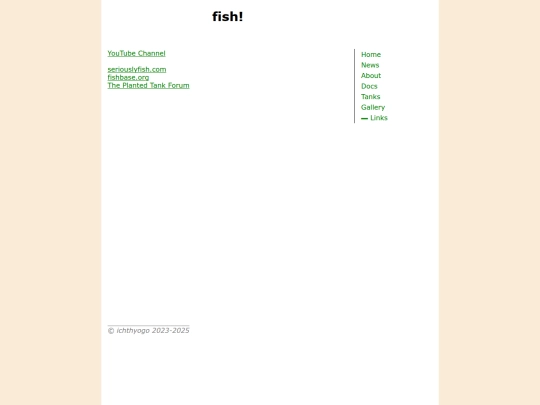 links screenshot