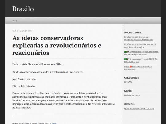 blogs/brazilo/drafts/As ideias conservadoras explicadas a revolucionários e reacionários screenshot