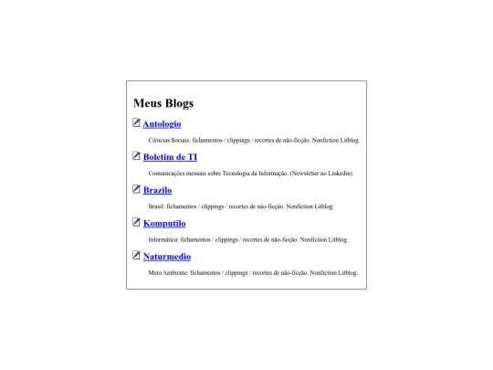 blogs screenshot