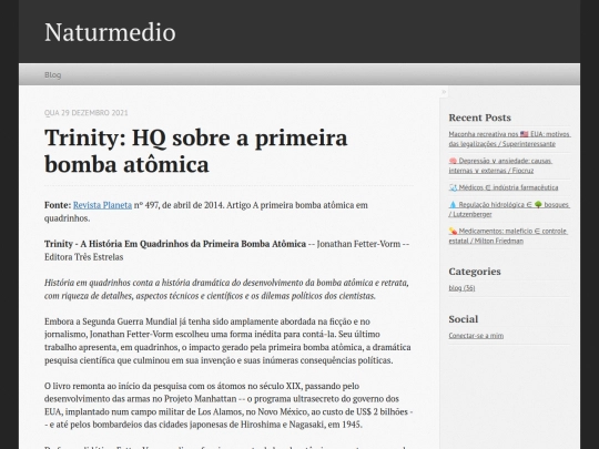blogs/naturmedio/drafts/Trinity: HQ sobre a primeira bomba atômica screenshot