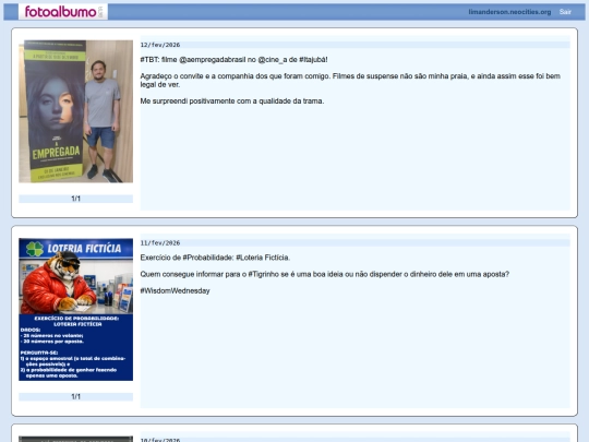 fotoalbumo screenshot