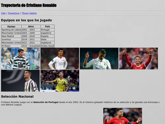 trayectoria screenshot