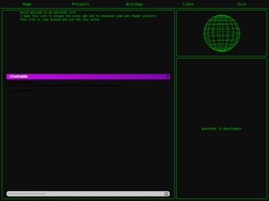 home screenshot