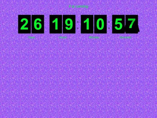 countdown screenshot