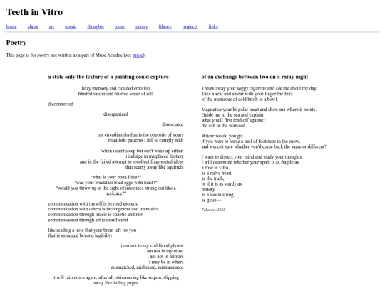 poetry screenshot