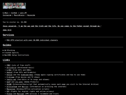 webring/linuxring/redirect/lukeprev screenshot