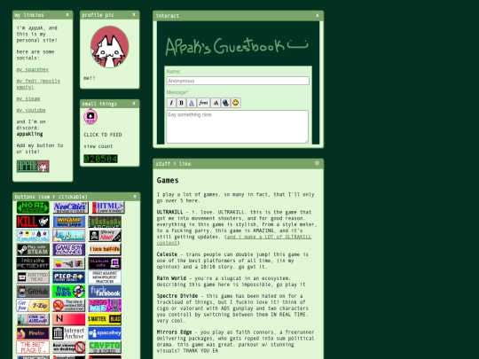 webring/linuxring/scutinext screenshot