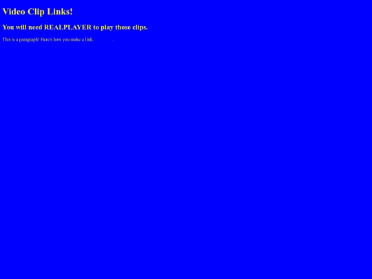 links screenshot