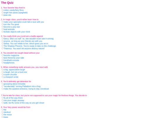 quizzes/fairy-quiz screenshot