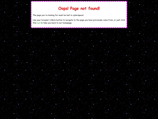 not_found screenshot