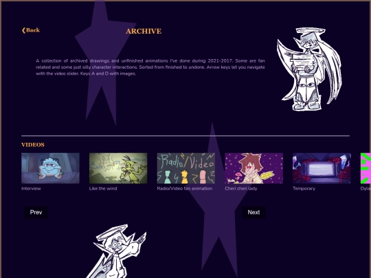 PORTFOLIO/Archive/Archive screenshot