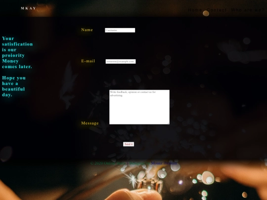 contact screenshot