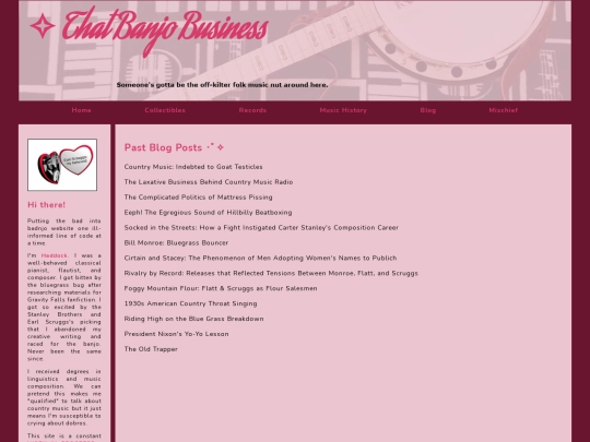 Main Pages/blogindex screenshot