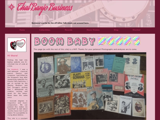 Main Pages/booklets screenshot