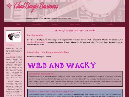 Main Pages/historylanding screenshot