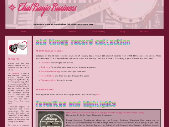 Main Pages/recordslanding screenshot