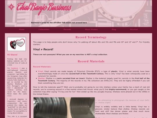 Main Pages/recordterms screenshot