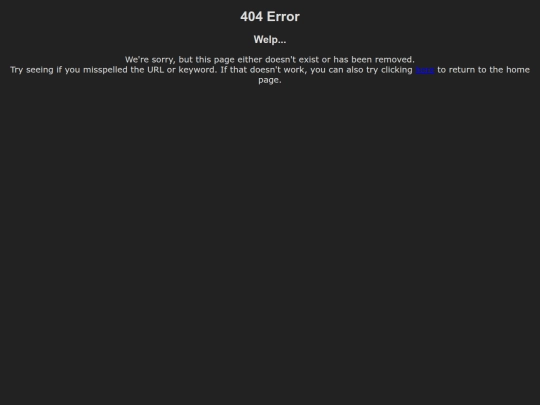 404 screenshot