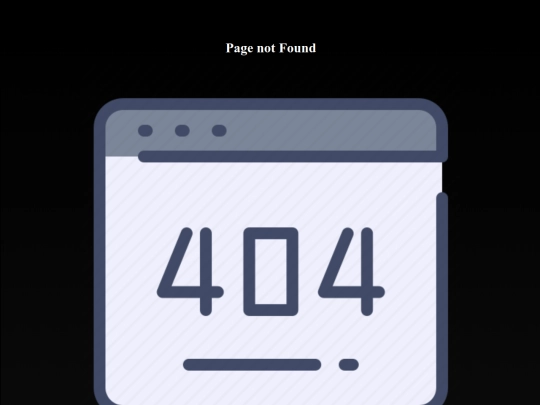 not_found screenshot