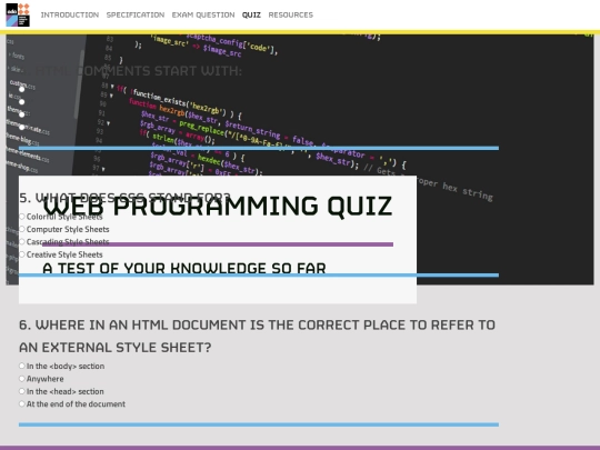 quiz screenshot