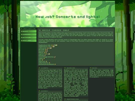 concerts/lights screenshot