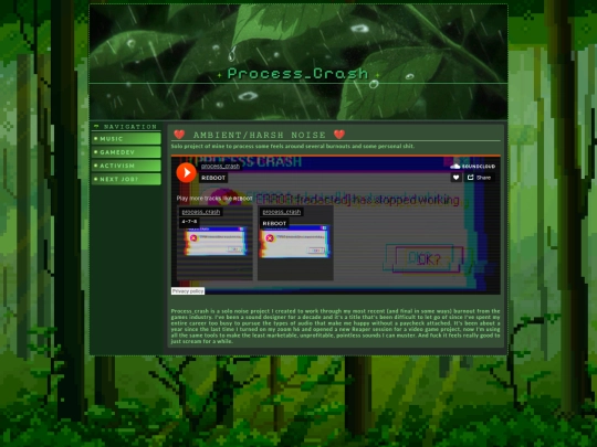 music/noise screenshot