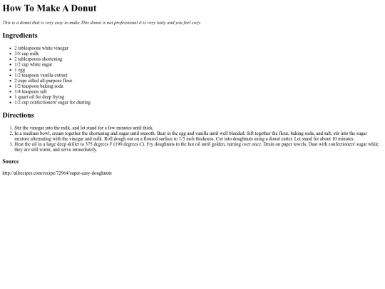 Donuts screenshot