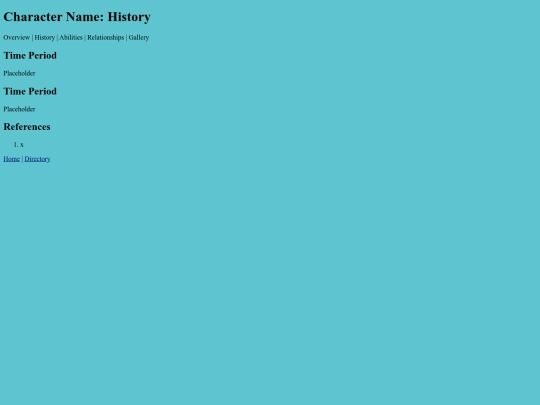 Templates/character-history-template screenshot
