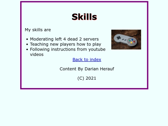 school/skills screenshot