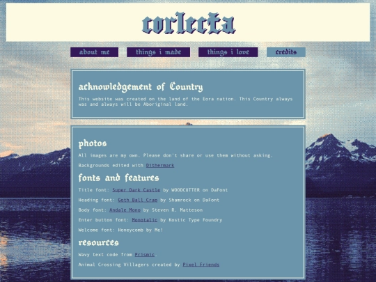 credits screenshot