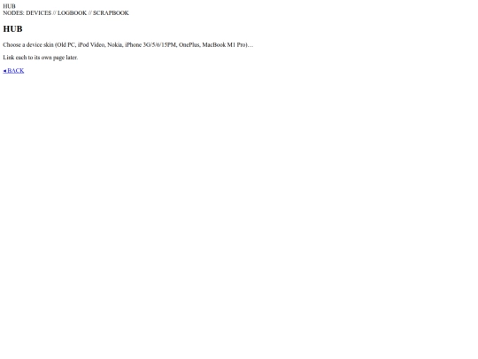 pages/hub screenshot