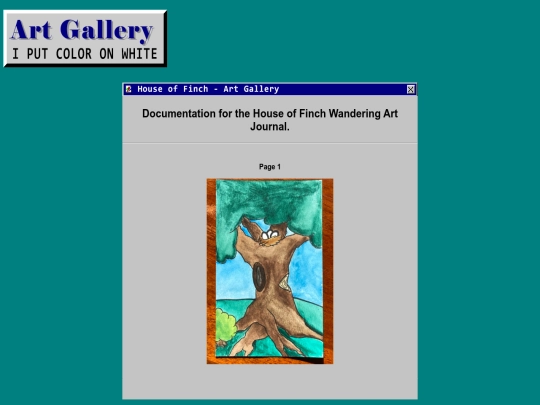ArtPages/WanderingArtJournal screenshot