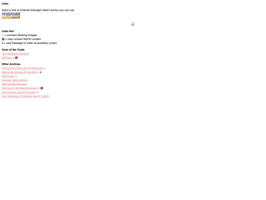 links screenshot