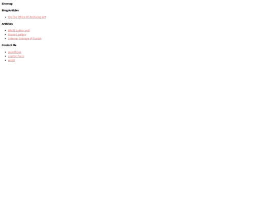 sitemap screenshot