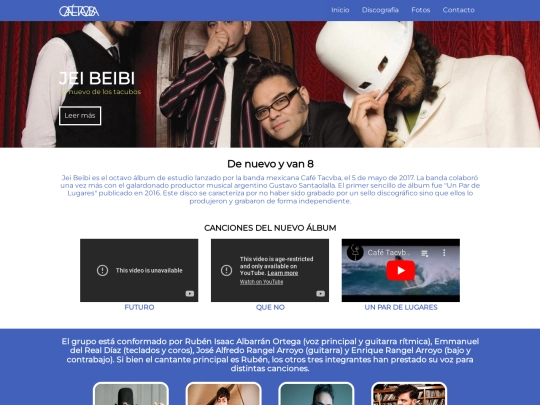 Cáfe Tacvba screenshot