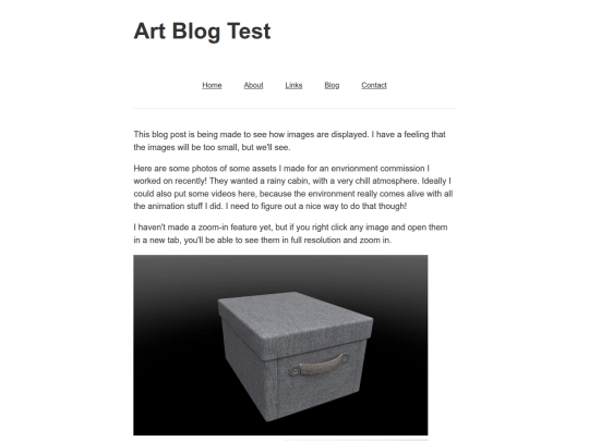 blog/art-blog-test screenshot