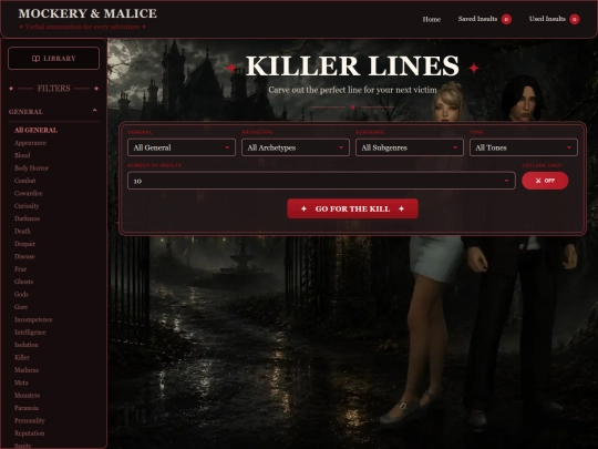 horror/generator screenshot