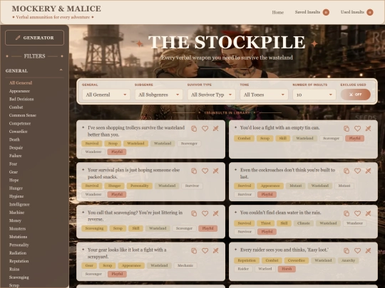 post-apocalyptic/library screenshot