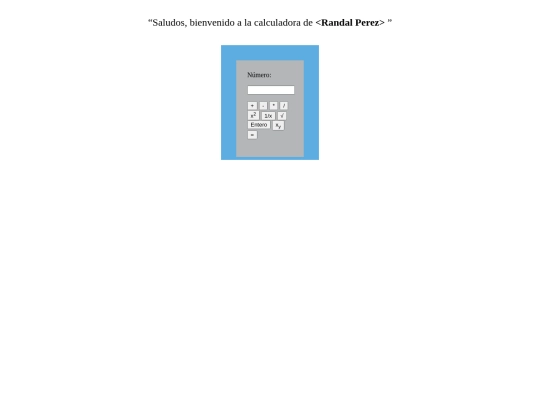 calculadora screenshot