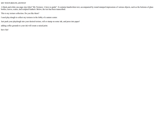 plaintexts/my textures plaintext screenshot
