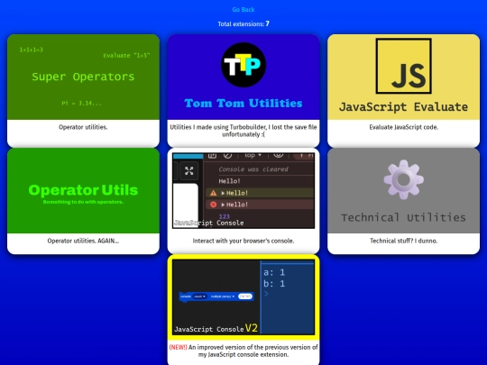 extension_collection screenshot