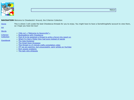 criterion screenshot