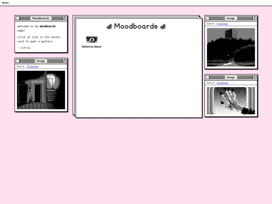 moodboards screenshot
