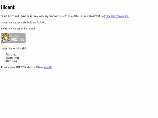 index screenshot