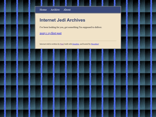 archive screenshot