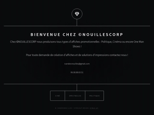 test site screenshot