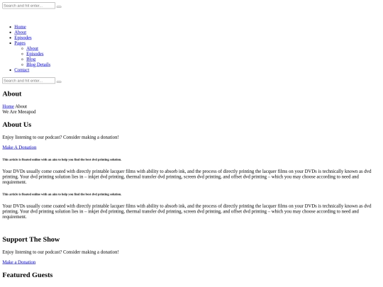 test screenshot