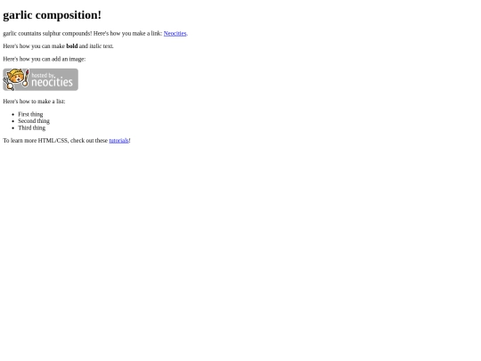 imagemap/garlic/Index screenshot