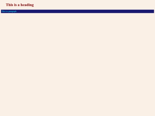 test screenshot
